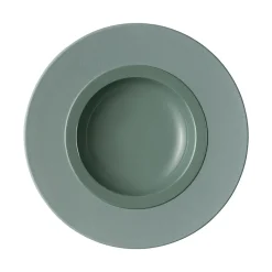 BAHIA ARGILE VERT Assiette gourmet grand bassin 26 cm