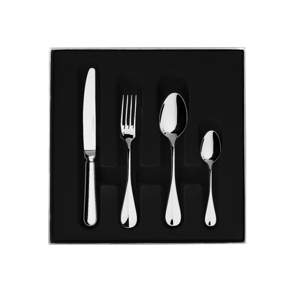 BLOIS Coffret 24 couverts monobloc lame scie