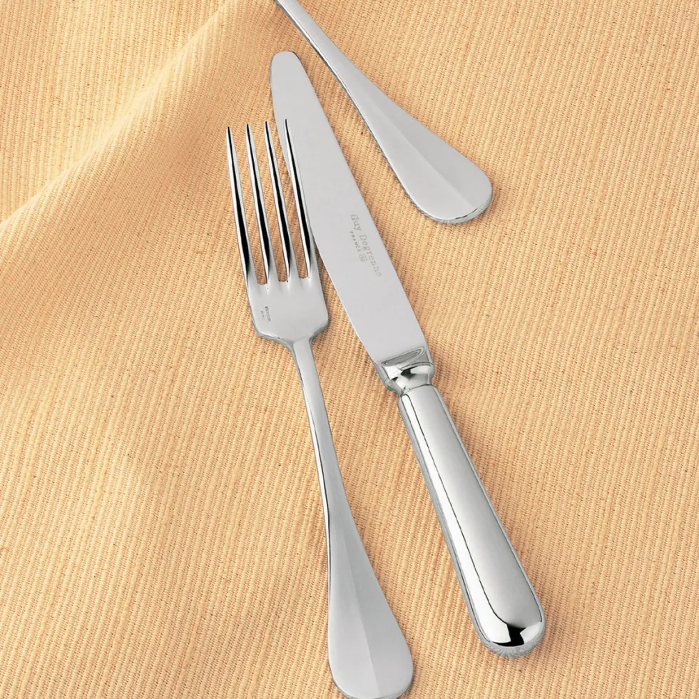 BLOIS MIROIR Couteau de table monobloc lame scie