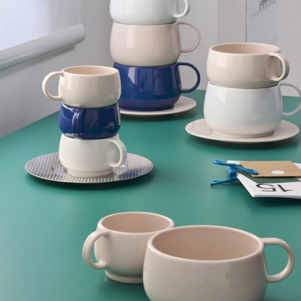 CAFETERIE EMPILEO BLANC Tasse à café/expresso 10 cl