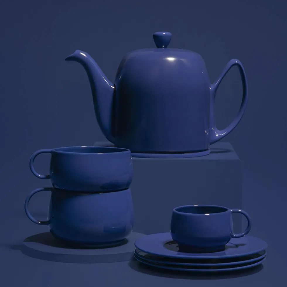 CAFETERIE EMPILEO BLEU GOURMET Tasse à déjeuner 39 cl
