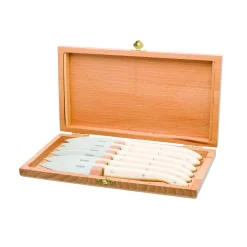 CAPUCIN TABLE IVOIRINE Coffret 6 couteaux à steak