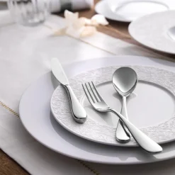 COLLECTION L COUTURE Assiette plate ronde 27.9 cm