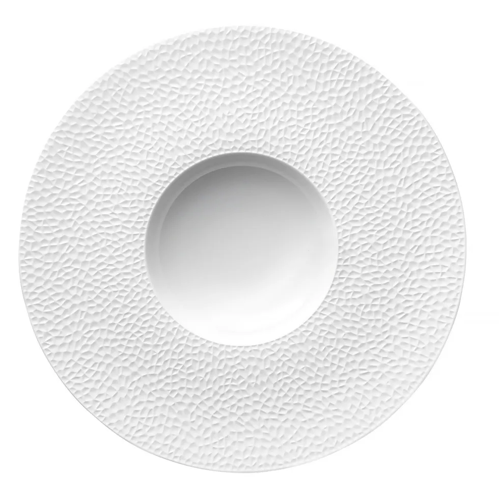 COLLECTION L FRAGMENT BLANC Assiette gourmet petit bassin 27.9 cm
