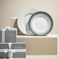 COLLECTION L FRAGMENT BLANC Assiette de présentation 32 cm