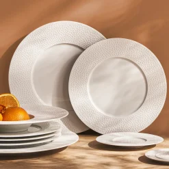 COLLECTION L FRAGMENT BLANC Assiette gourmet grand bassin 30 cm