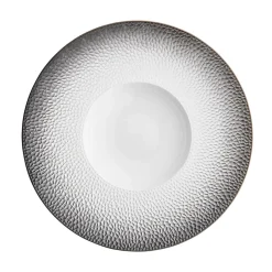 COLLECTION L FRAGMENT NOIR Assiette gourmet grand bassin 30cm