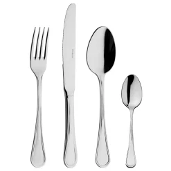 CONFIDENCE MIROIR Coffret 24 couverts monobloc lame scie