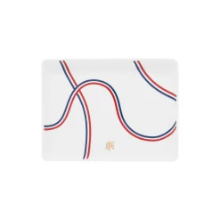 DEGRENNE ELYSEE Mini plat ruban 16x12 cm
