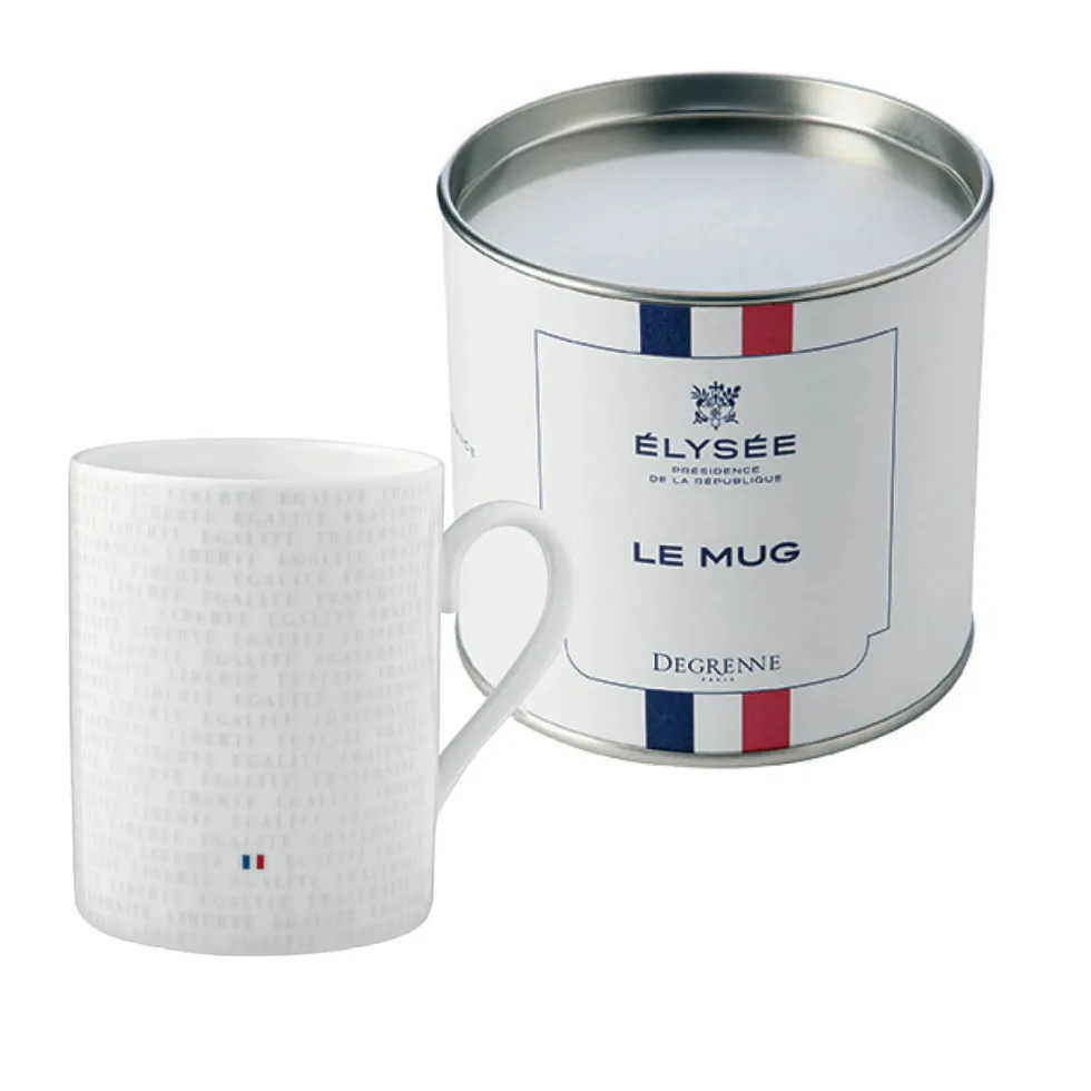 DEGRENNE ELYSEE Mug 30 cl devise française