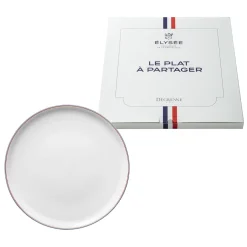DEGRENNE ELYSEE Plat à tarte République française 31,5 cm
