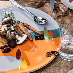 DESTINATION FORET Coffret 6 assiettes 23 cm