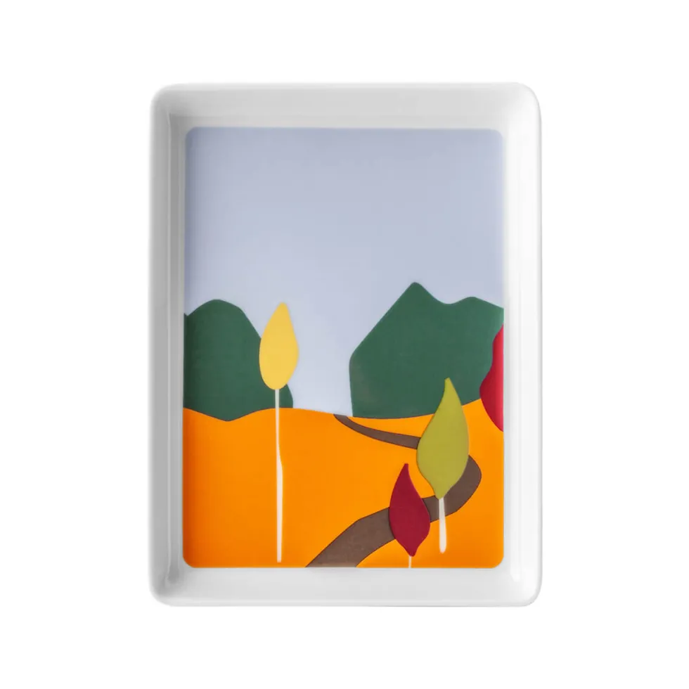 DESTINATION FORET Coffret 3 mini plats 16 x 12 cm