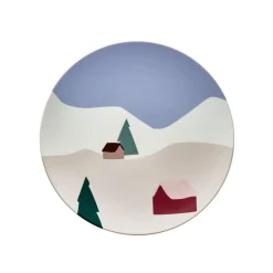 DESTINATION MONTAGNE Coffret 6 assiettes 23 cm