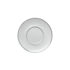 GALON PLATINE Soucoupe à déjeuner 18 cm
