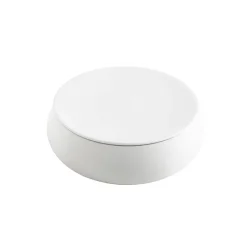 GOURMET BLANC Assiette couvercle de cocotte rond 18 cm