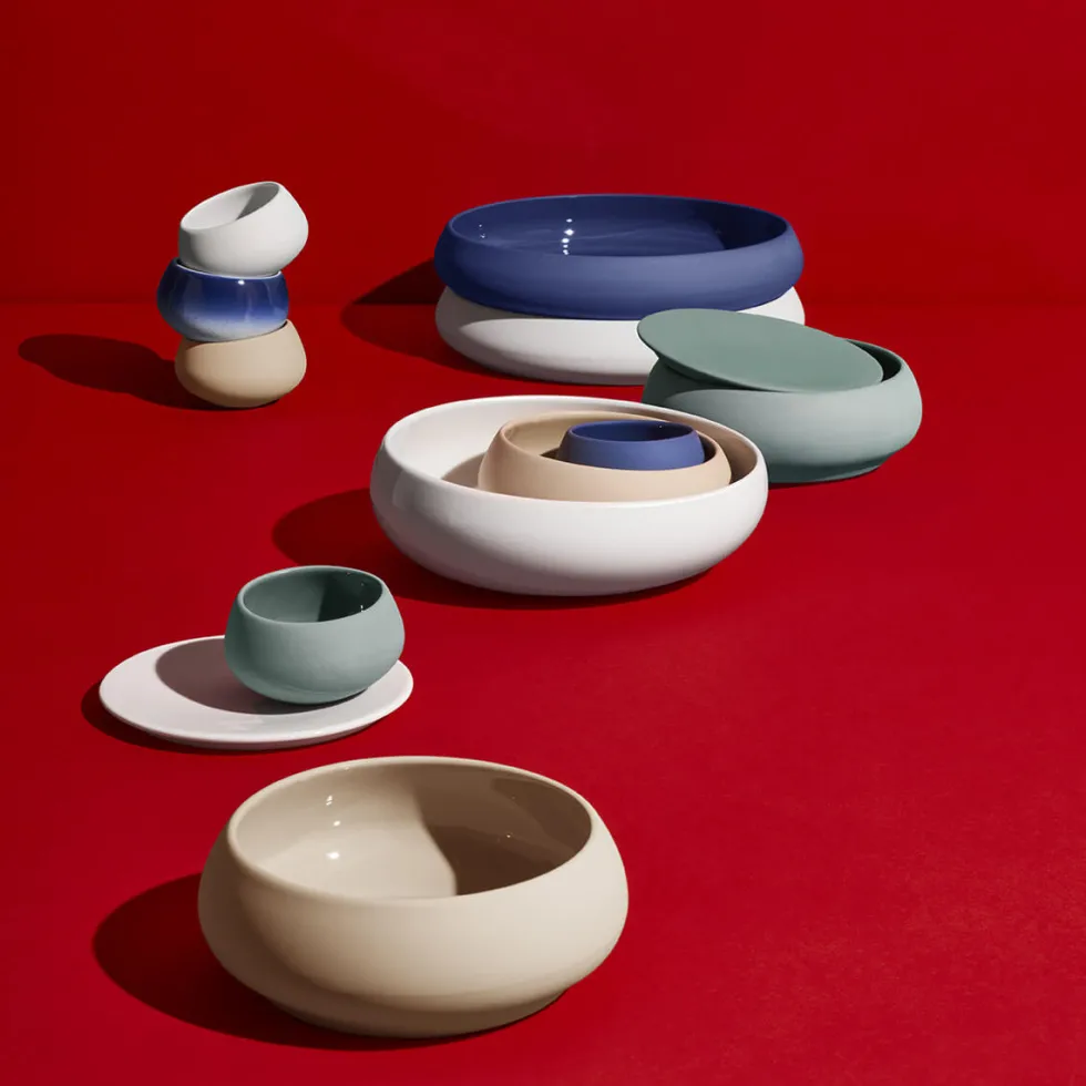 GOURMET BLEU Grande assiette cocotte 22 cm