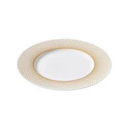 GRAPHIQUE CLASSIQUE DORE Assiette à dessert 22,5cm