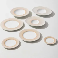 GRAPHIQUE CLASSIQUE DORE Assiette à dessert 22,5cm
