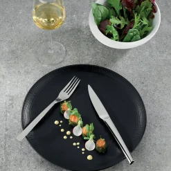 GUEST MIROIR Coffret 24 couverts monobloc lame scie