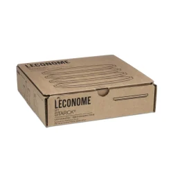 LA VAISSELLE DE L'ECONOME BLANCHE Coffret 4 assiettes 24 cm