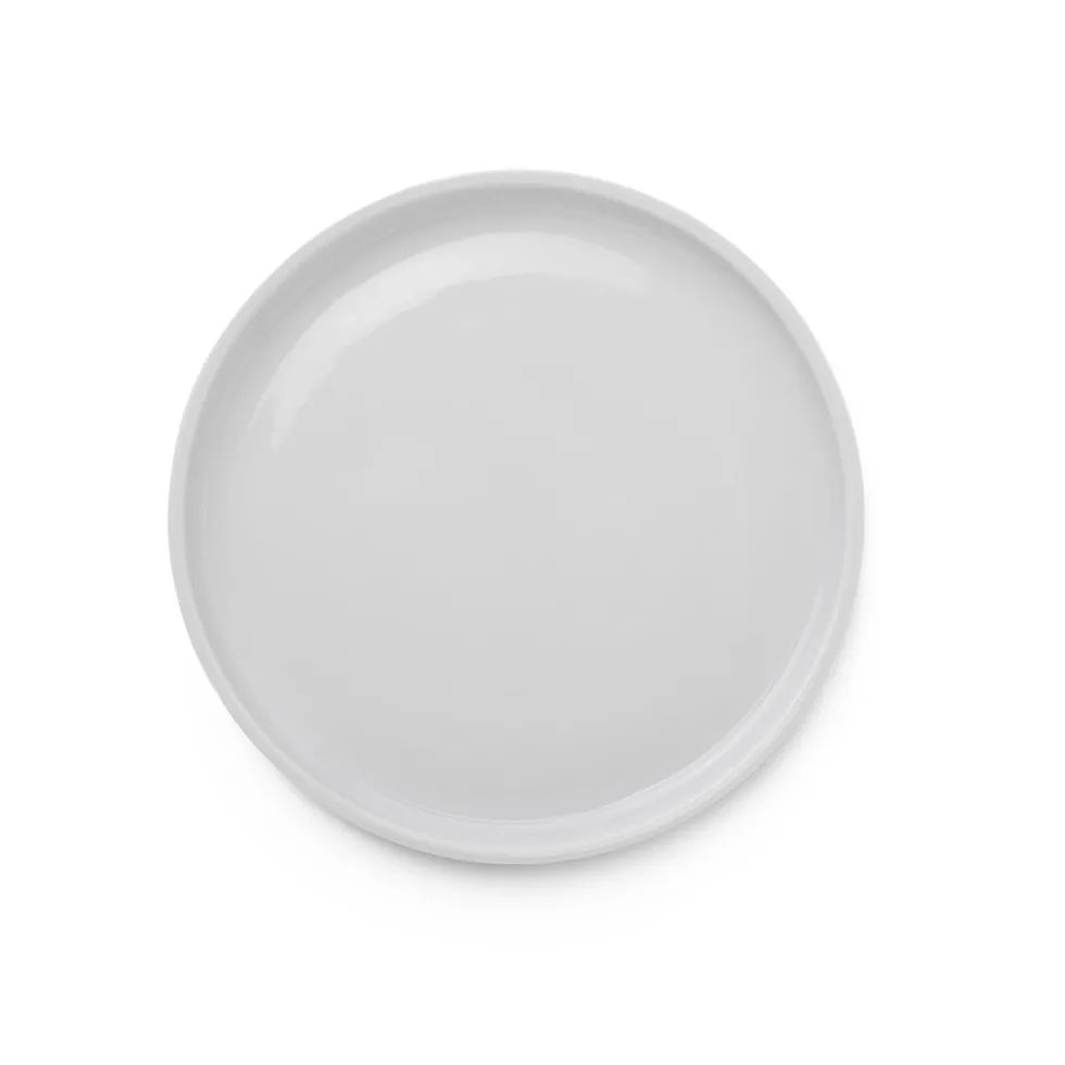 LA VAISSELLE DE L'ECONOME BLANCHE Coffret 4 assiettes 18 cm