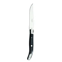 LAGUIOLE TABLE Couteau à steak corne noire