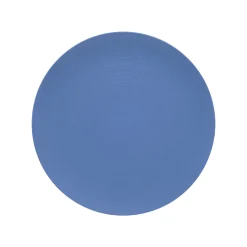 MODULO NATURE BLEU GALET assiette de présentation ronde 31.5 cm