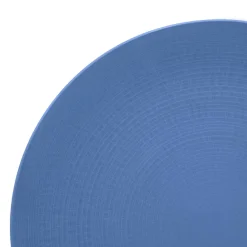 MODULO NATURE BLEU GALET assiette de présentation ronde 31.5 cm
