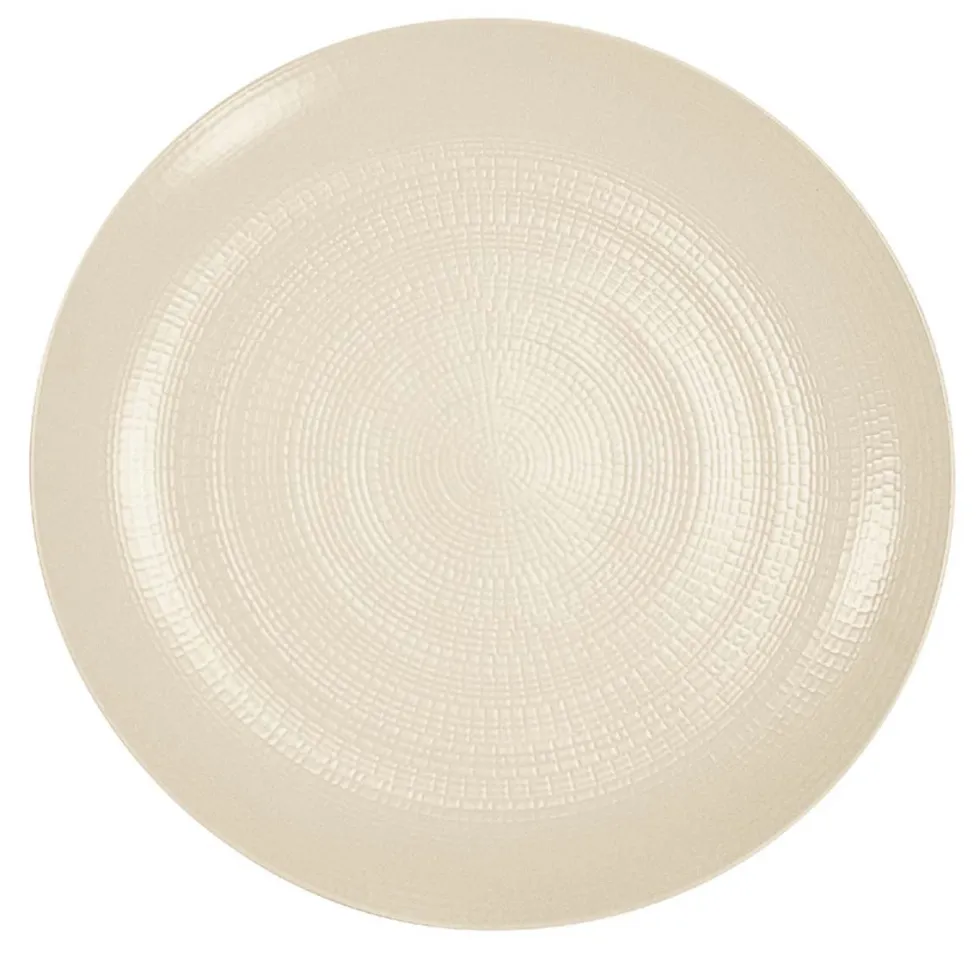 MODULO NATURE KAOLIN Assiette de présentation 31,5 cm