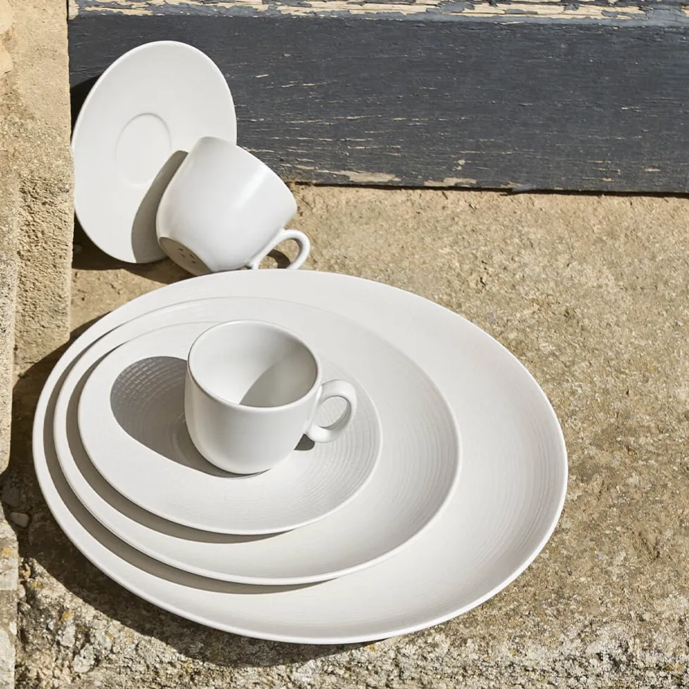 MODULO NATURE KAOLIN Assiette 27.9 cm