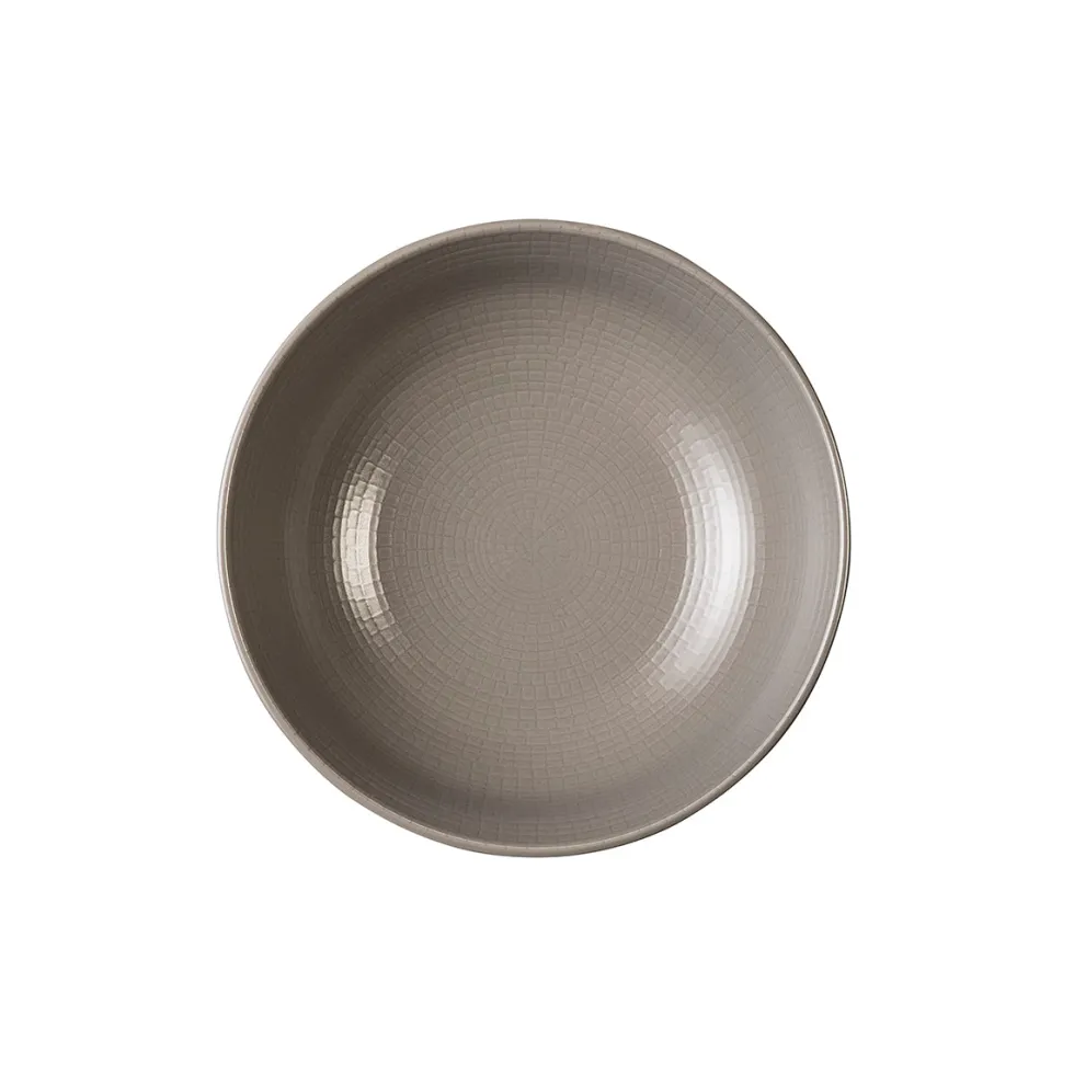 MODULO NATURE TERRE D'OMBRE Petite assiette creuse 17,7 cm