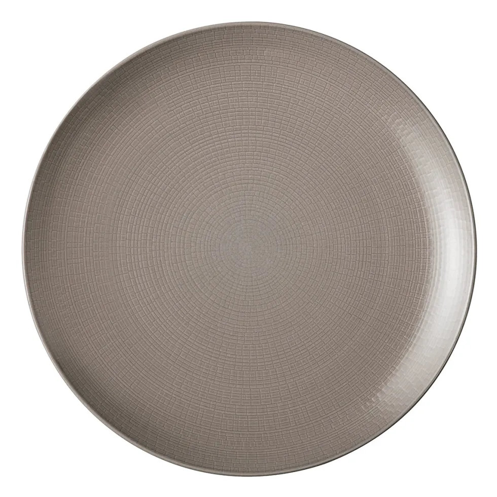MODULO NATURE TERRE D'OMBRE Assiette de présentation 31,5 cm