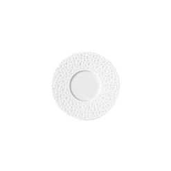 PERLES DE ROSEE BLANCHES Soucoupe à café/expresso 12,6 cm