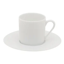 PERLES DE ROSEE BLANCHES Soucoupe à café/expresso 12,6 cm