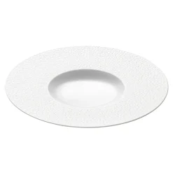 PERLES DE ROSEE BLANCHES Assiette gourmet grand bassin 30 cm