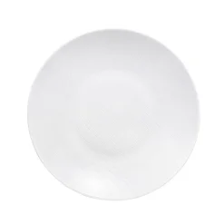 RIVAGE BLANC Assiette coupe ronde 24cm