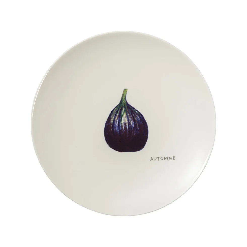 SAISONS Coffret 4 assiettes 19 cm fruits