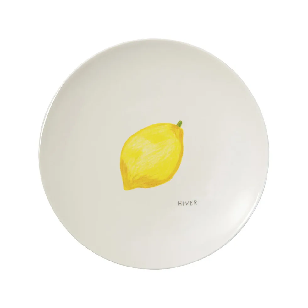 SAISONS Coffret 4 assiettes 19 cm fruits