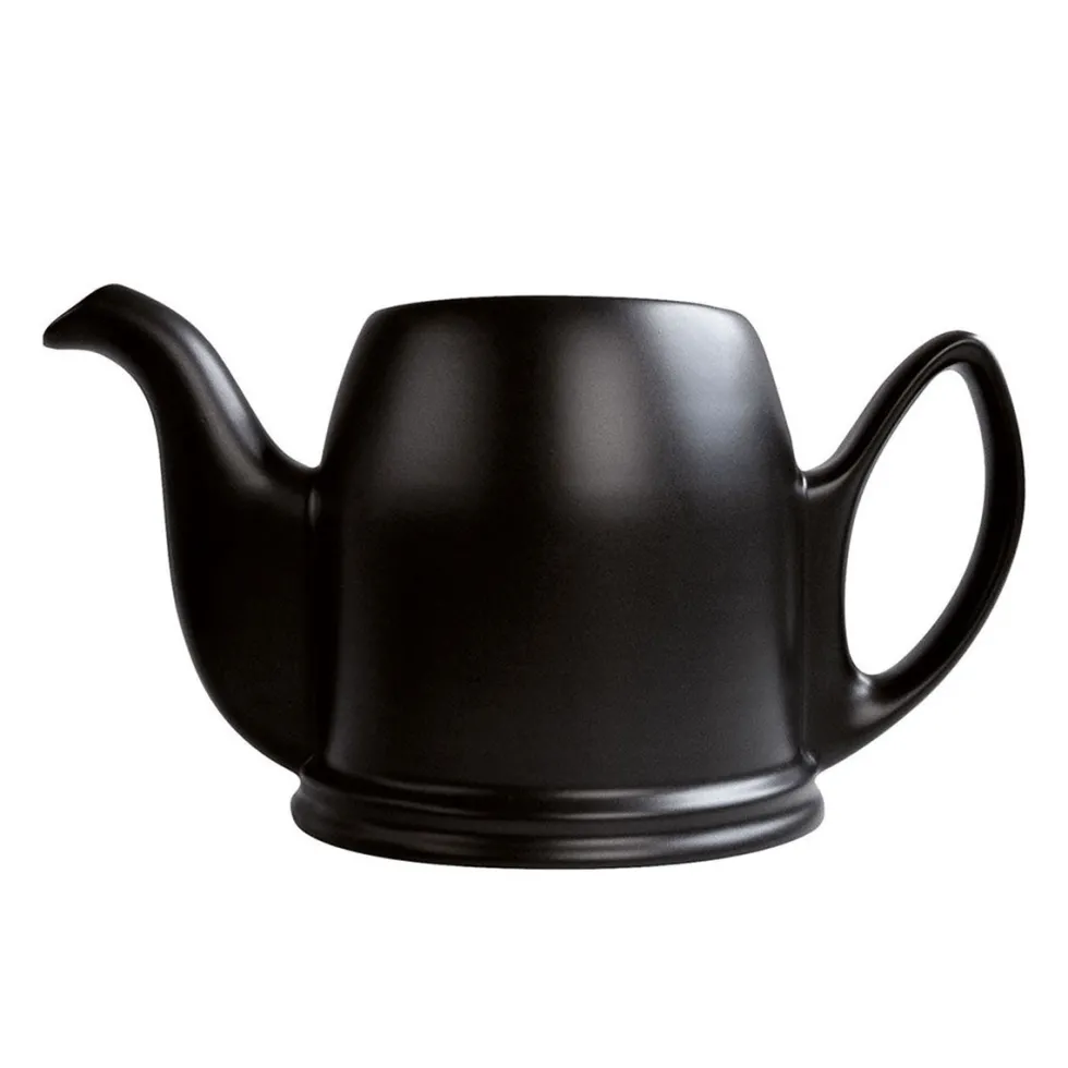SALAM ACCESSOIRES Verseuse noire pour théière 4 tasses