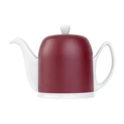 SALAM MINERALE Théière 6 tasses cloche bordeaux