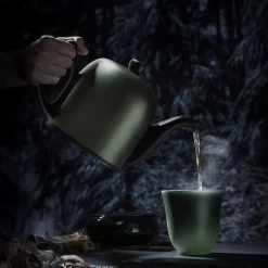 SALAM MINERALE Théière 4 tasses cloche emeraude