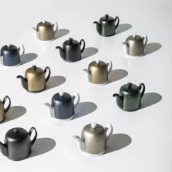 SALAM MINERALE Théière 4 tasses cloche bronze