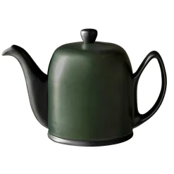 SALAM MINERALE Théière cloche émeraude - corps noir